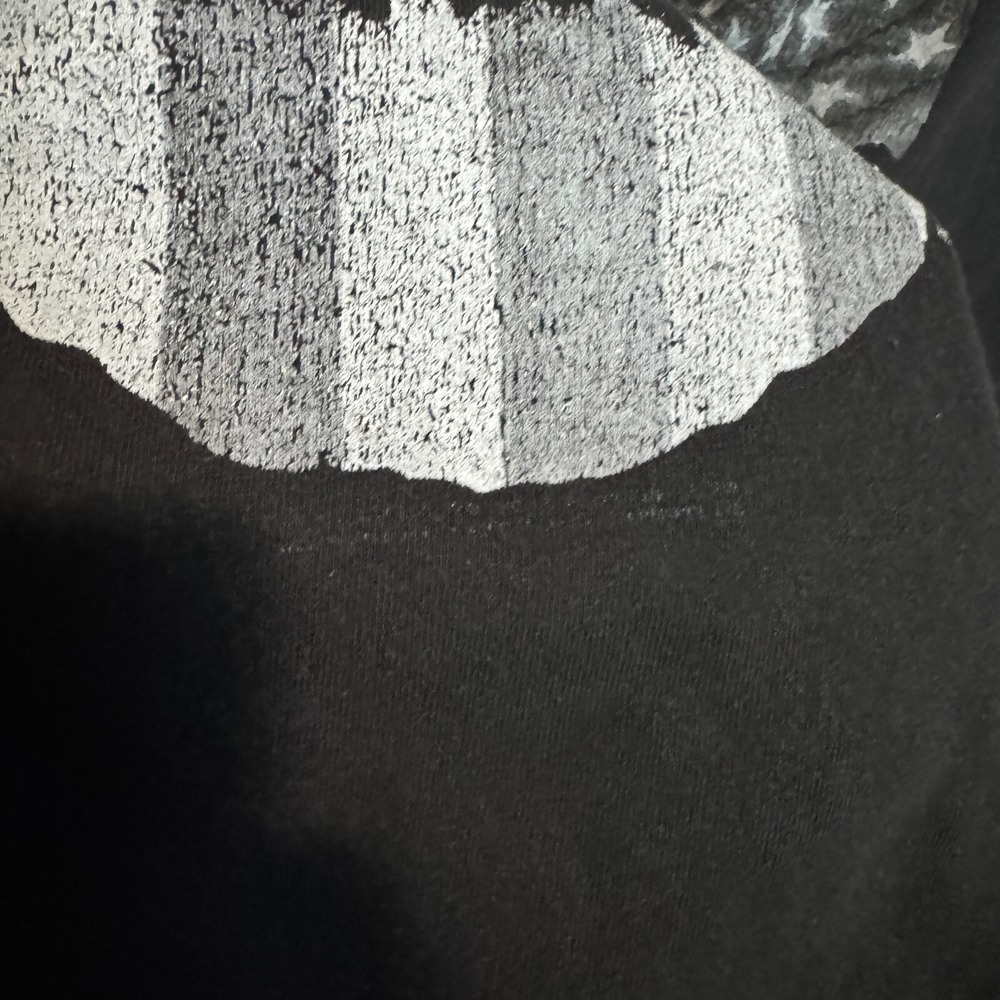 Misfits Shirt Mens 2XL XXL Black Fiend Skull Punk Rock American Flag USA Y2K - Picture 4 of 8